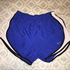 Blue Nike Dri Fit Shorts